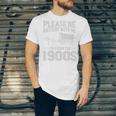 Please Be Patient I'm From The 1900s Over The Hill Premium Tri-Blend Unisex Jersey T-Shirt