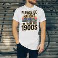 Please Be Patient I'm From The 1900s Retro Computer Premium Unisex Jersey T-Shirt