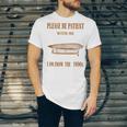 Please Be Patient With Me I'm From The 1900s Vintage Airship Unisex Jersey T-Shirt