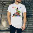Pre k Graduation 2025 Pre-k Kindergarten Graduate Dinosaur Premium Tri-Blend Unisex Jersey T-Shirt