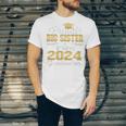 Proud Big Sister Of Two 2024 Graduate Class 2024 Graduation Premium Unisex Jersey T-Shirt