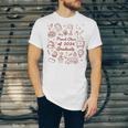 Proud Class Of 2026 Graduate Doodle Senior Graduation Premium Tri-Blend Unisex Jersey T-Shirt