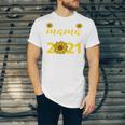 Proud Mama Of a 2021 Graduate Senior Mom 2021 Graduation Unisex Jersey T-Shirt