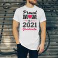 Proud Mom Of A 2021 Graduate Senior Graduation Unisex Jersey T-Shirt