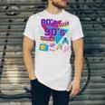 Retro 1980s 80's Baby 1990s 90's Made Me Nostalgia Birthday Premium Tri-Blend Unisex Jersey T-Shirt