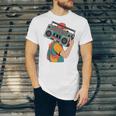 Retro 90s Boombox Nostalgia Party For Music Lovers Men Women Unisex Jersey T-Shirt
