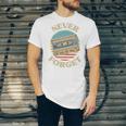 Retro Cassette Never Forget Nostalgia Vintage Unisex Jersey T-Shirt Retro Cassette Never Forget Nostalgia Vintage Unisex Jersey T-Shirt