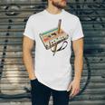Retro Cassette Tape & Pencil Rewind Nostalgia Party 80s 90s Premium Unisex Jersey T-Shirt