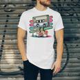 Retro Old Cassette Tape Cartoon With Walker Nostalgia Premium Tri-Blend Unisex Jersey T-Shirt Retro Old Cassette Tape Cartoon With Walker Nostalgia Premium Tri-Blend Unisex Jersey T-Shirt