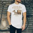 Retro Please Be Patient With Me I'm From The 1900s Vintage Premium Unisex Jersey T-Shirt