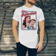 Retro Vampire Book Cover Style Stay Hydrated Halloween Unisex Jersey T-Shirt Retro Vampire Book Cover Style Stay Hydrated Halloween Unisex Jersey T-Shirt
