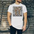 Senior 2021 Grad Class Of 2021 Graduation Leopard Cheetah Unisex Jersey T-Shirt