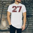 Senior 2027 Maroon Senior Class Of 27 Jersey Graduation Unisex Jersey T-Shirt