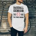 Senior Class Of 2025 Baseball Senior Night Graduation Party Unisex Jersey T-Shirt