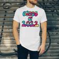 Senior Year 2022 Class Of 2022 Graduation Tie Dye Groovy Unisex Jersey T-Shirt
