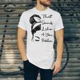 That Sounds Like A You Problem Messy Bun Introvert Raglan Baseball Tee Unisex Jersey T-Shirt
