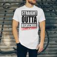 Straight Outta High School Class Of 2023 Graduation Unisex Jersey T-Shirt