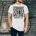 Straight Outta Middle School Graduation Shirt Class Of 2022 Unisex Jersey T-Shirt