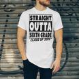 Straight Outta Sixth Grade Class Of 2019 Graduation Unisex Jersey T-Shirt