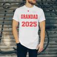 Super Proud Grandad Of 2025 Graduate Graduation Family Premium Unisex Jersey T-Shirt