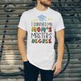 I Survived My Mom's Master's Degree Master Graduation Unisex Jersey T-Shirt