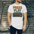 VHS Cassette Retro Analog Nostalgia Theme Unisex Jersey T-Shirt VHS Cassette Retro Analog Nostalgia Theme Unisex Jersey T-Shirt
