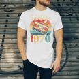 Vintage 1970 Retro Cassette Tape 70s Born Nostalgia Birthday Unisex Jersey T-Shirt