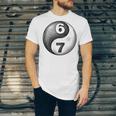 Vintage 6 7 Sketch Yin Yang Namaste Six Seven Nostalgia Unisex Jersey T-Shirt Vintage 6 7 Sketch Yin Yang Namaste Six Seven Nostalgia Unisex Jersey T-Shirt