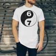 Vintage 6 7 Yin Yang Namaste Six Seven Nostalgia Unisex Jersey T-Shirt