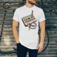 Vintage Cassette Tape And Pencil Nostalgia Party 70s 80s 90s Premium Unisex Jersey T-Shirt Vintage Cassette Tape And Pencil Nostalgia Party 70s 80s 90s Premium Unisex Jersey T-Shirt