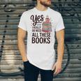 Yes I Really Do Need All These Books Coffee Unisex Jersey T-Shirt Yes I Really Do Need All These Books Coffee Unisex Jersey T-Shirt
