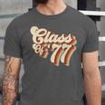 1977 Class Reunion Retro Class Of 77 High School Graduation Unisex Jersey T-Shirt