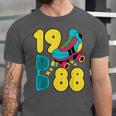1988 Retro Raised In The 80s Old School Nostalgia Vibes Unisex Jersey T-Shirt