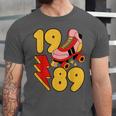 1989 Retro Roller Skate Vintage 80s Nostalgia Collector Unisex Jersey T-Shirt 1989 Retro Roller Skate Vintage 80s Nostalgia Collector Unisex Jersey T-Shirt