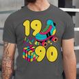 1990 Retro Raised In The 90s Old School Nostalgia Vibes Unisex Jersey T-Shirt