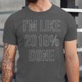 2019 Done High School Senior Graduation New Years Eve Shirt Unisex Jersey T-Shirt