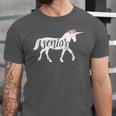 2019 Senior Unicorn Shirt Graduation High School College Unisex Jersey T-Shirt