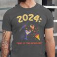2024 Year Of The Introvert New Year Adventures Unisex Jersey T-Shirt 2024 Year Of The Introvert New Year Adventures Unisex Jersey T-Shirt