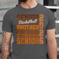 2026 Basketball Senior Brother Graduation Matching Family Unisex Jersey T-Shirt