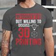 3D Printer Introvert 3D Printing Unisex Jersey T-Shirt 3D Printer Introvert 3D Printing Unisex Jersey T-Shirt