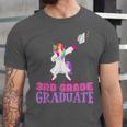 3rd Grade Graduation Unicorn End Of Year Third Unisex Jersey T-Shirt
