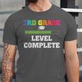 3rd Grade Level Complete Third Grade Graduation Unisex Jersey T-Shirt