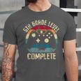 5th Grade Level Complete Gamer Graduation Boys Class Of 2024 Unisex Jersey T-Shirt