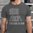 6 7 If You Know You Know Books Six Seven Meme Unisex Jersey T-Shirt