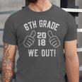 6th Grade Graduation Shirt 2018 We Out Graduate Unisex Jersey T-Shirt
