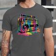 80s 90s Hip Hop Nostalgia Retro Boombox Music Lovers Unisex Jersey T-Shirt
