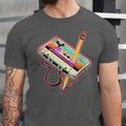80s 90s Retro Halloween's Party Costume Nostalgia Cassette Unisex Jersey T-Shirt