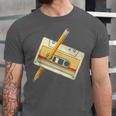 80's 90's Retro Music Party Costume Nostalgia Cassette Unisex Jersey T-Shirt