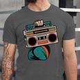 80s 90s Retro Party Costume Nostalgia Boombox Music Hip Hop Unisex Jersey T-Shirt