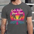 80s Fashion Girls Just Wanna Have Fun 1980s Nostalgia Unisex Jersey T-Shirt